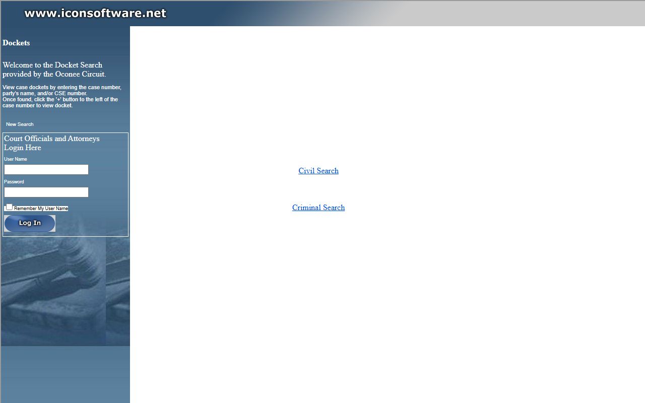 Dodge County court records after arrest Oconee Circuit case search login